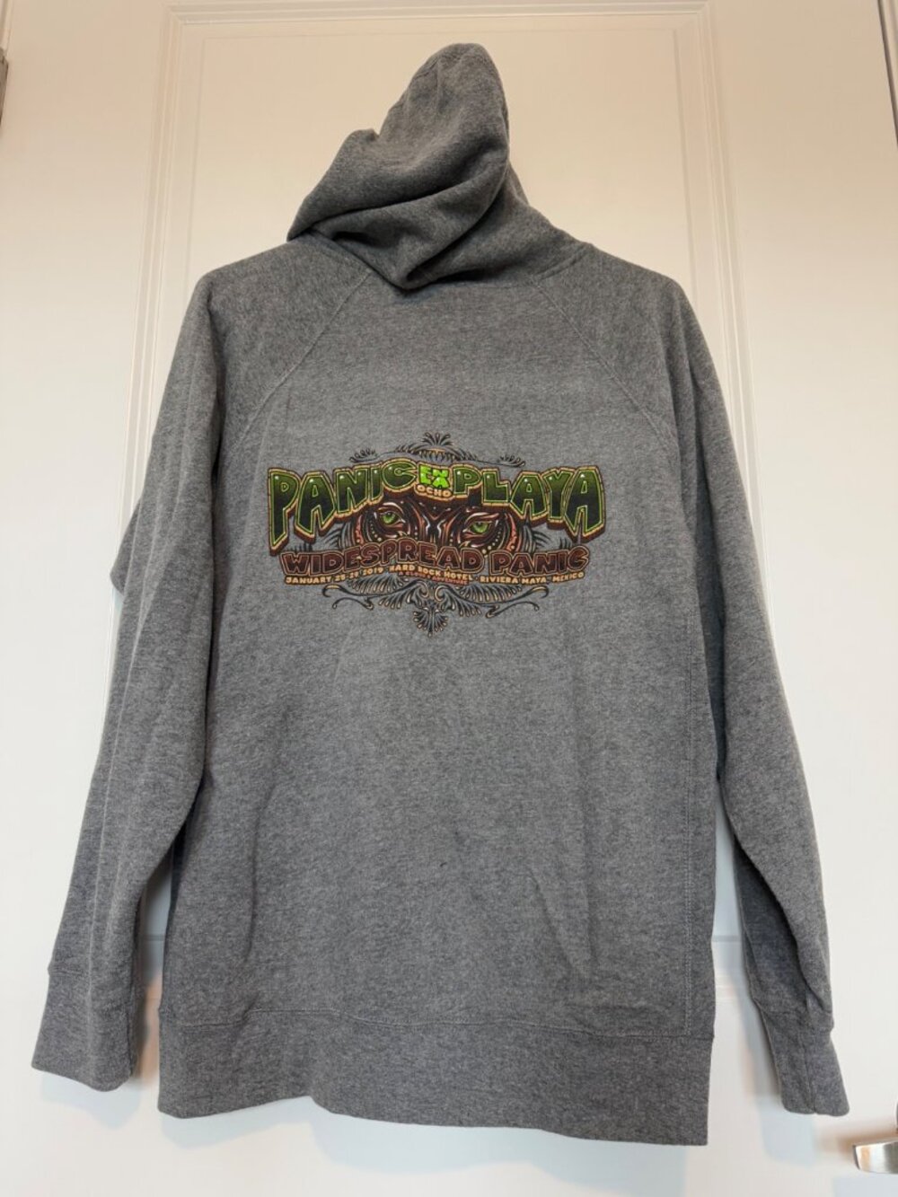 Playa Widespread Panic 2019 Ocho Hoodie By Independent Trading Co Zip-Up Size M